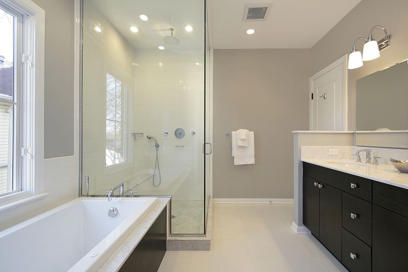 Luxury Shower with Multiple Fixtures